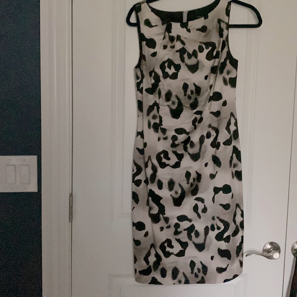 Ann Taylor leopard print dress- size 2